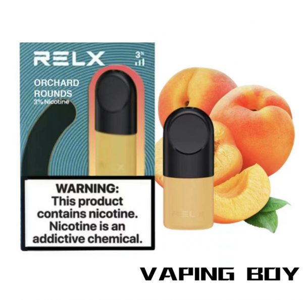 RELX Infinity POD- Fresh Peach （Orchard Rounds） - Image 2