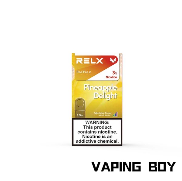 Relx Pinapple RELX Infinity POD- Pineapple | Vaping Boy
