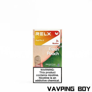 RELX Infinity POD- Fresh Peach （Orchard Rounds）
