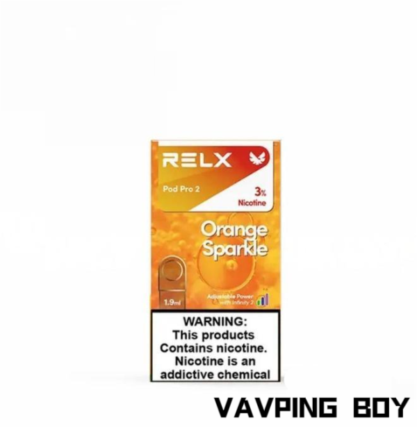 RELX Infinity POD- Orange Sparkle（Sunny Sparkle）