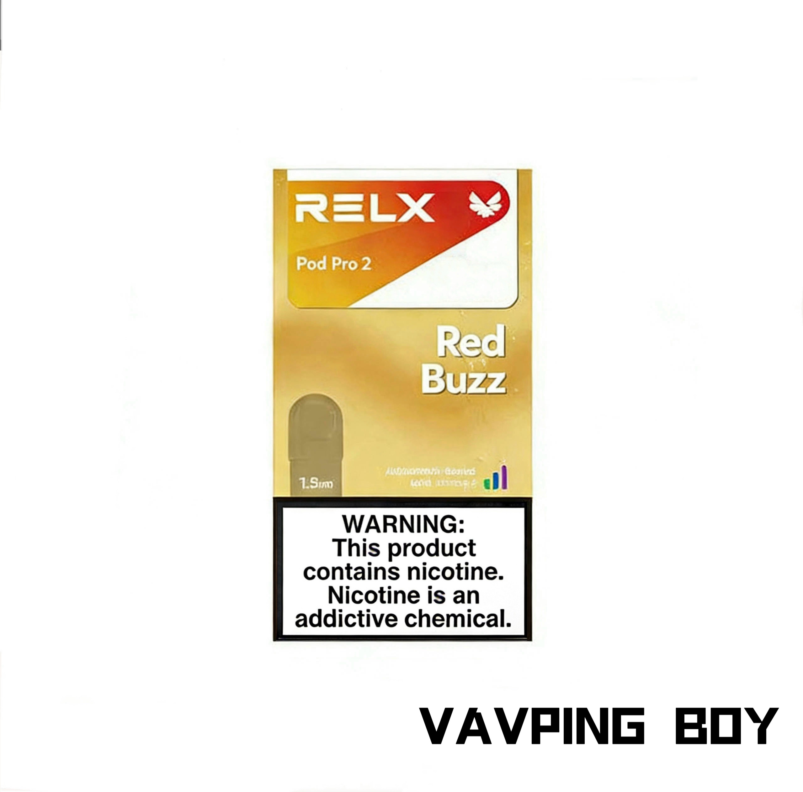 RELX Infinity POD- Red Buzz(Energy Drink)