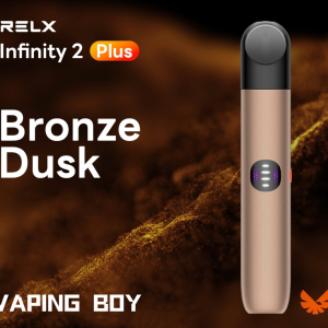 RELX Infinity2 Plus Device – Bronze Dusk